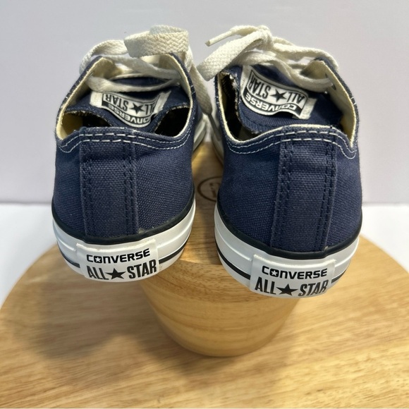 Converse Size US 2.5 Shoes All Star Chuck Taylor Youth Navy Blue Canvas Low Top - Picture 6 of 7